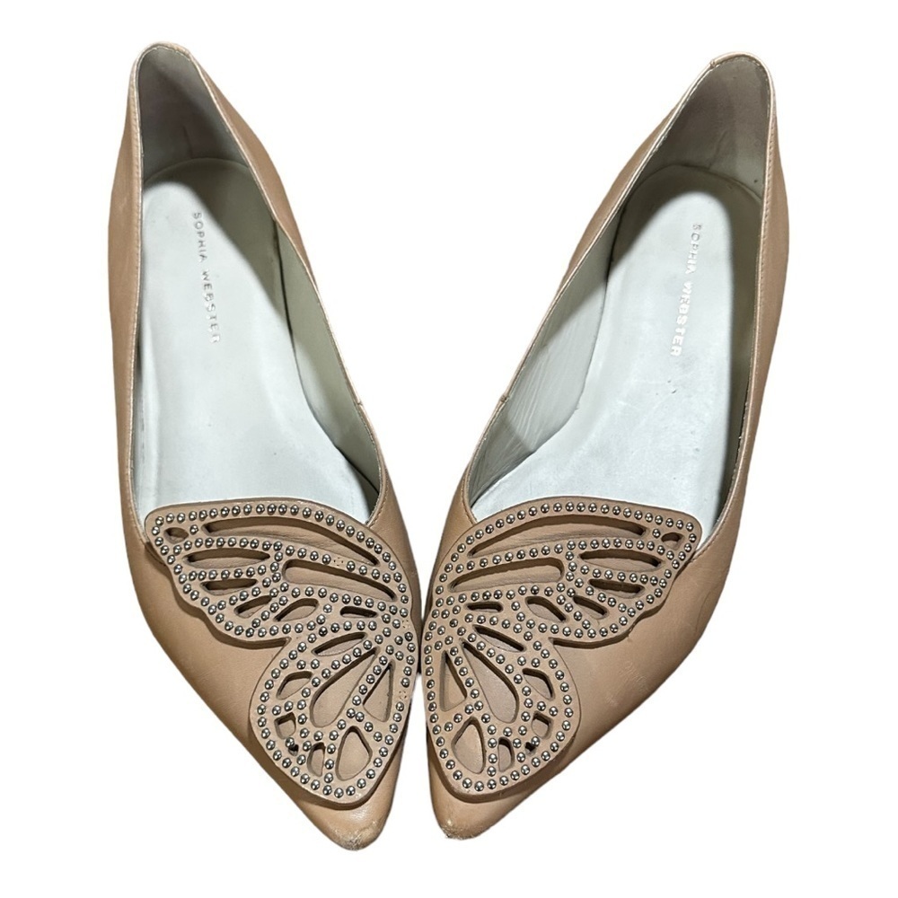 Sophia Webster Bibi Butterfly 🦋 Flats size 38 1/2 (8)